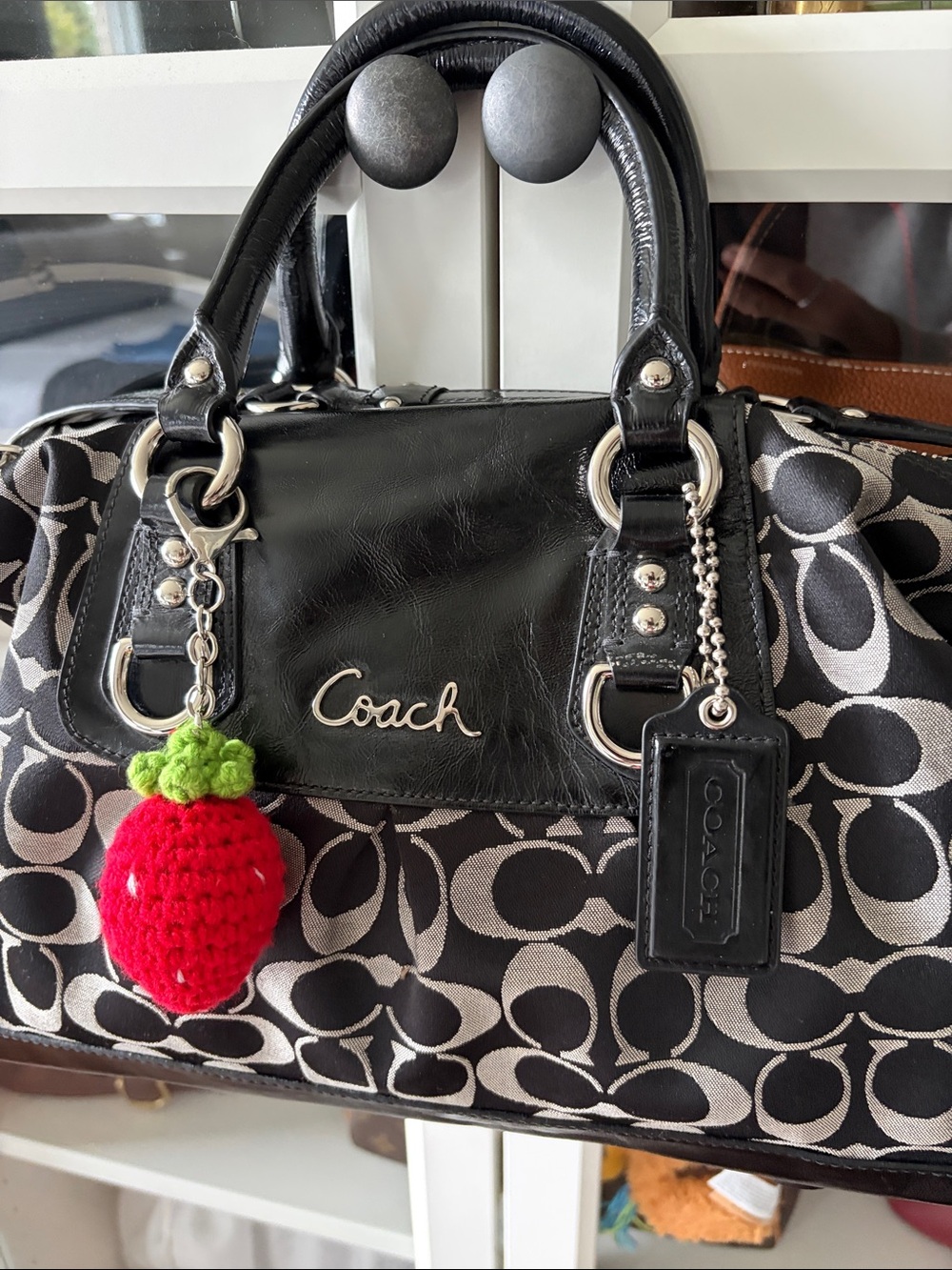 Y2K Coach Ashley Signature Satchel with Top Handle or… - Gem